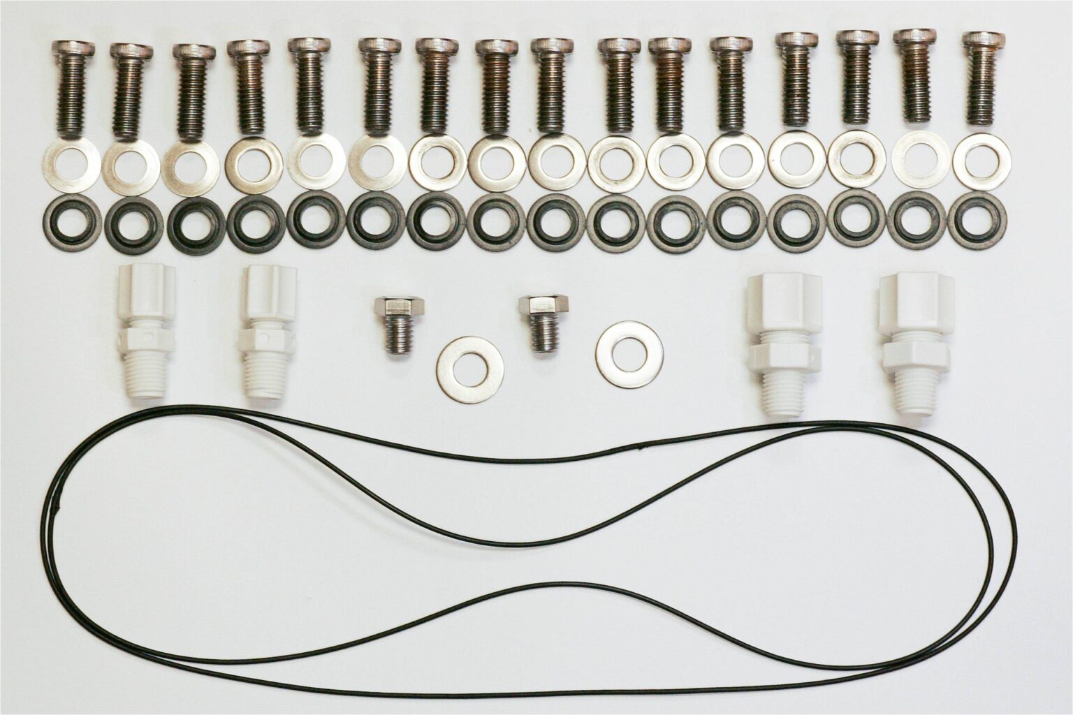 Nut, bolt, Oring & insulator kit for 250 cm2 electrolyzer Dioxide