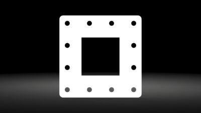 Cathode gasket for 25 cm<sup>2</sup> <br> electrolyzer with varied thickness